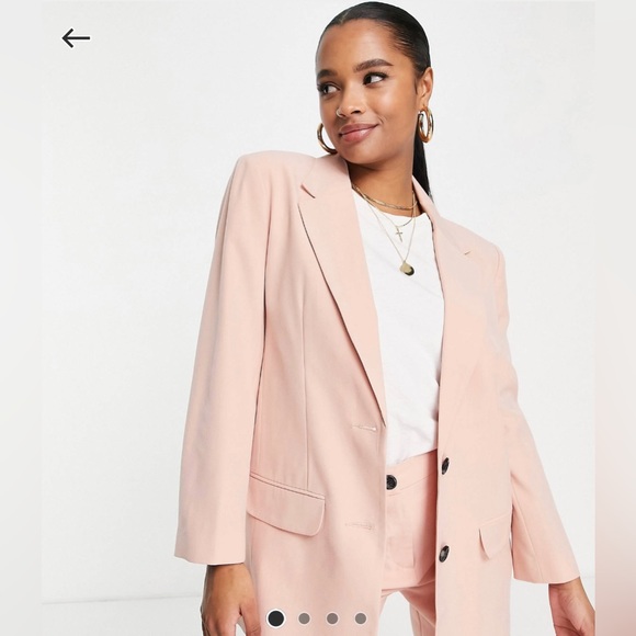 Asos design petite set in blush size 0 - Picture 3 of 7